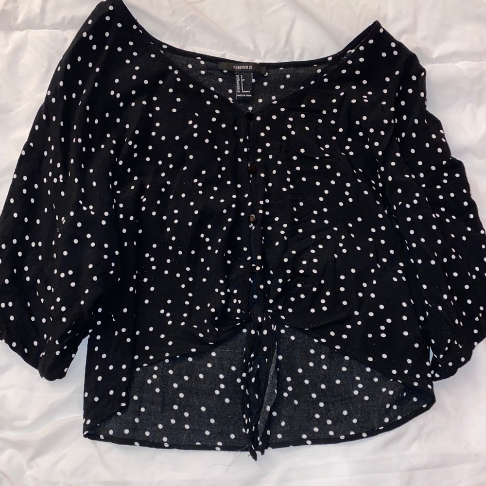 Polka Dotted Top